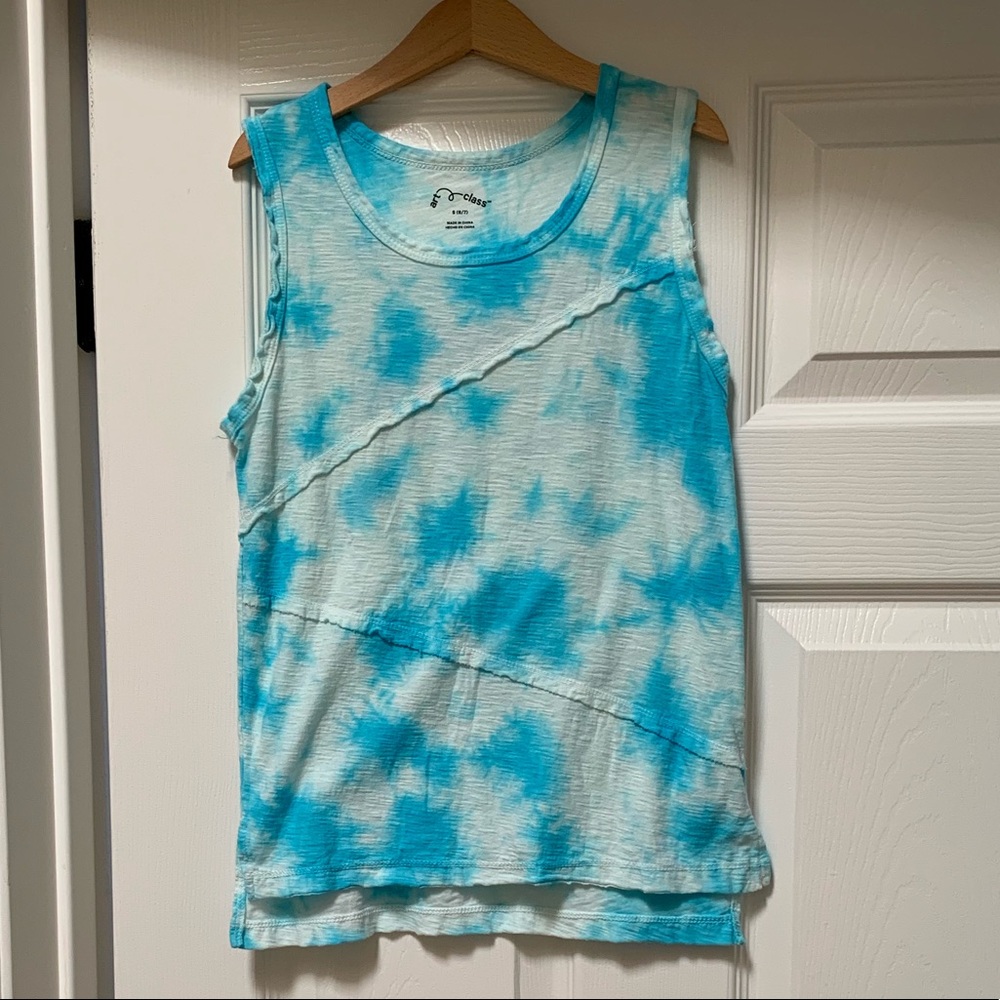 Art Class Girls Tie Dye Tank 6-7Y